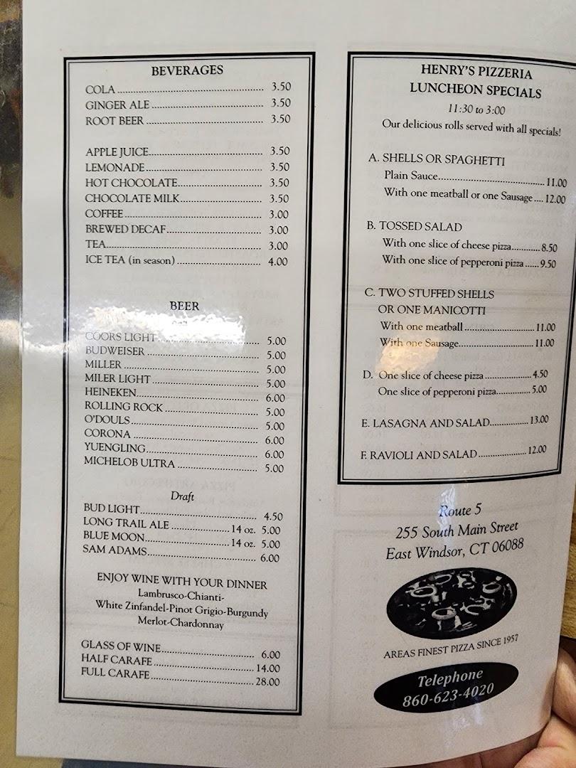 Henry's Pizzeria